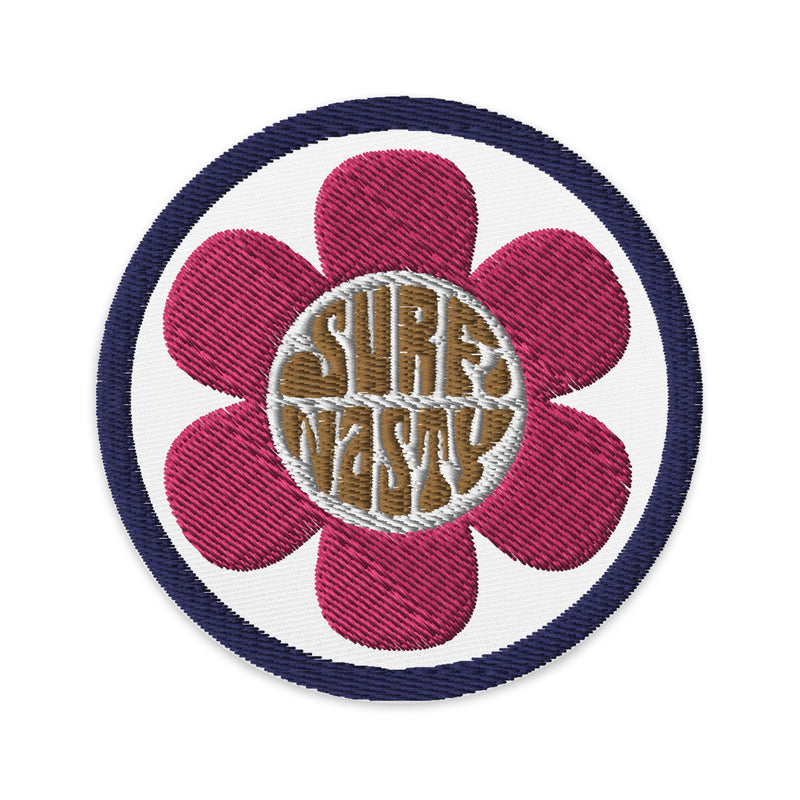 Surf Nasty Embroidered patch
