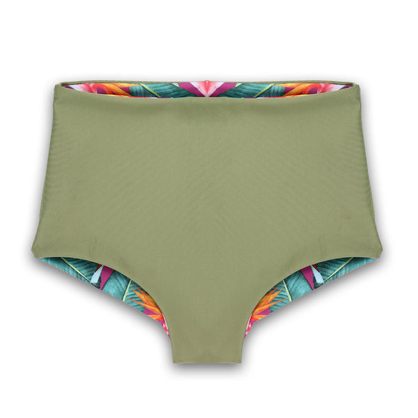 NAVA Reversible Bikini Bottoms - Paradise & Moss